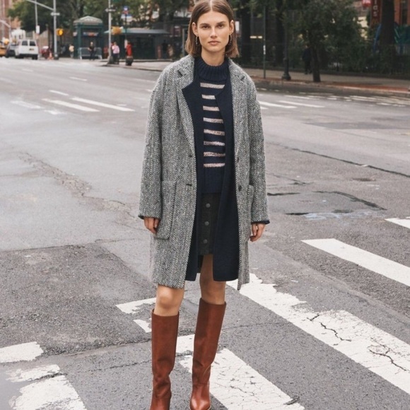 Madewell striped mock neck sweater - Picture 5 of 11